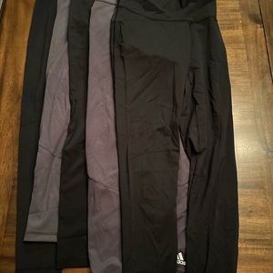 Adidas leggings tights 5 pairs - excellent used condition